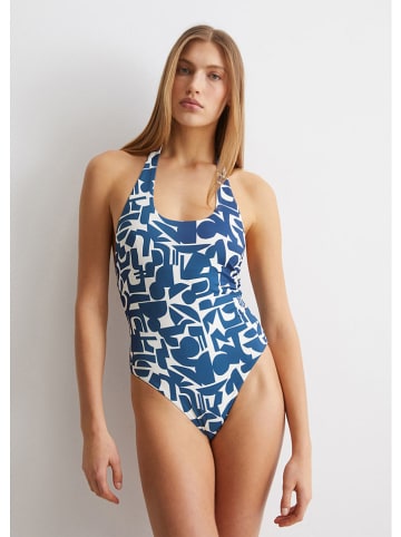 Marc O´Polo Beachwear Strój kąpielowy w kolorze niebieskim