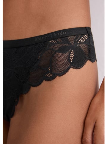 Marc O´Polo Bodywear Stringi w kolorze czarnym