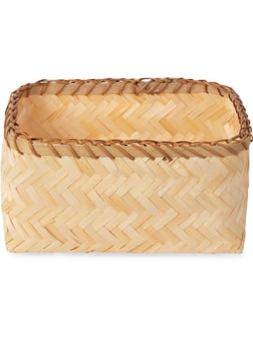 Compactor Opbergmand "Halong" beige - (B)26 x (H)19 x (D)12 cm