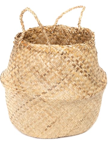 Compactor Kosz "Belly" w kolorze beżowym - 45 x 45 x 36 cm