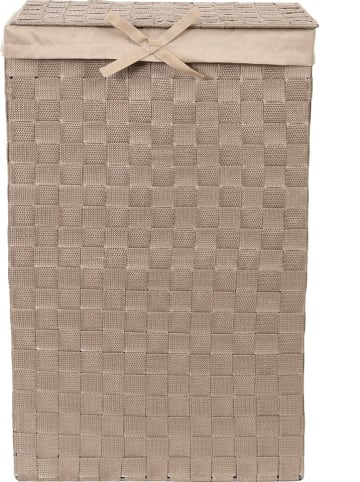 Compactor Aufbewahrungskorb "Stan" in Hellbraun - (L)38 x (B)25 x (H)60 cm