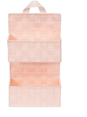 Compactor Hängeorganizer "Bristol" in Rosa - (B)21 x (H)9 x (T)37 cm