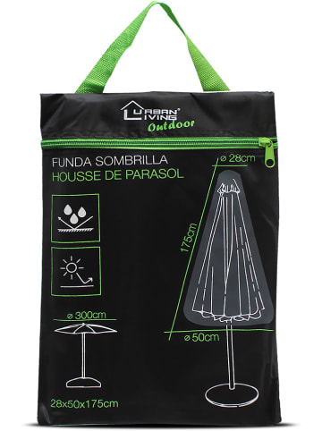 Compactor Sonnenschirmschutz in Schwarz - (L)175 cm - Ø 50 cm