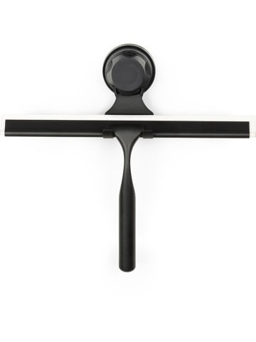 Compactor Douchewisser "Bestlock" zwart - (B)25,4 x (H)5,5 x (D)23,5 cm