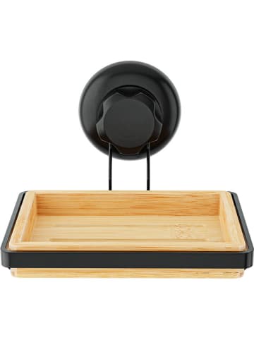 Compactor Seifenschale "Spa" in Beige/ Schwarz - (B)14,6 x (H)12,6 x (T)10,5 cm