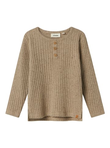 Lil Atelier Longsleeve in Hellbraun