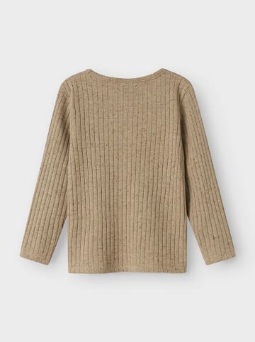 Lil Atelier Longsleeve in Hellbraun
