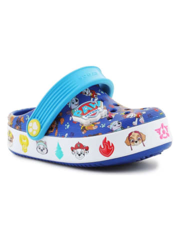Crocs Chodaki "Paw Patrol Crocband IV" w kolorze niebieskim ze wzorem