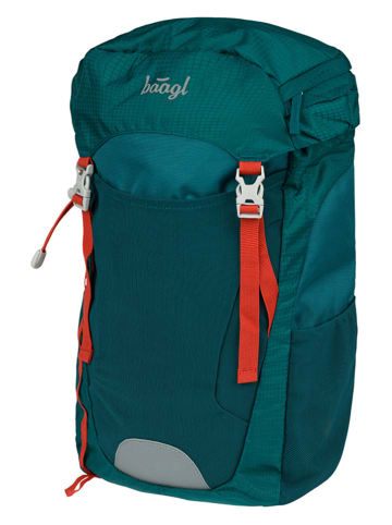 BAAGL Outdoorrucksack "Tracker Roj" in Petrol/ Orange - (L)26 x (B)13 x (H)42 cm
