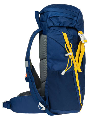 BAAGL Outdoorrucksack "Tracker Roj" in Blau/ Gelb - (L)26 x (B)13 x (H)42 cm - 14 l