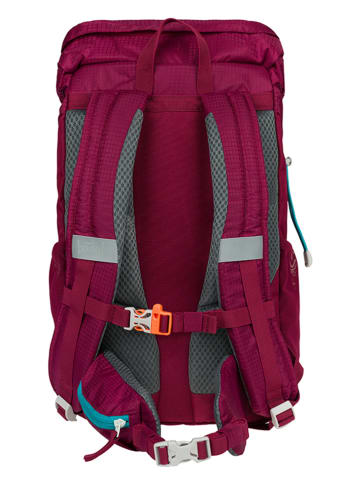 BAAGL Outdoorrucksack "Tracker Roj" in Pink/ Türkis - (L)26 x (B)13 x (H)42 cm