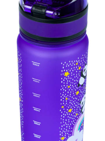 BAAGL Bidon "Jungle Panda" w kolorze fioletowym - 500 ml