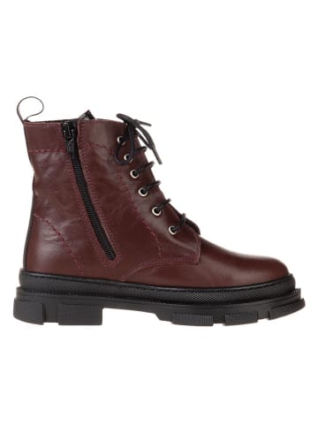 lamino Leren boots rood