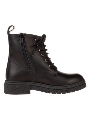 lamino Leren boots zwart