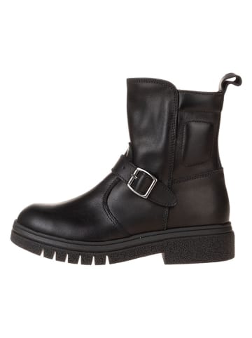 lamino Leren boots zwart