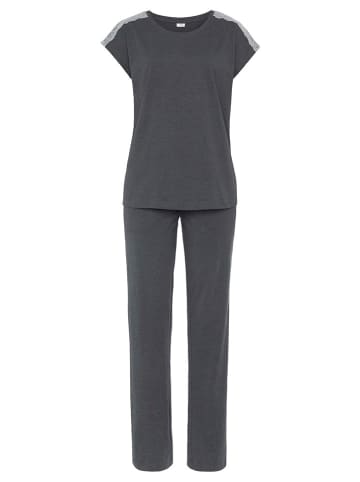 s.Oliver Pyjama in Anthrazit