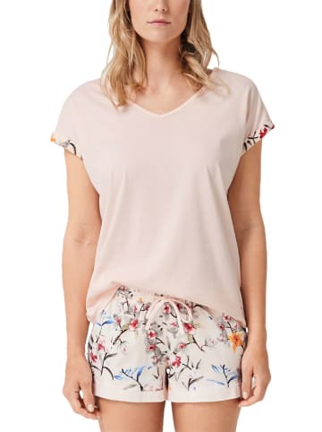 s.Oliver Pyjama in Rosa/ Bunt