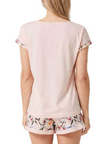 s.Oliver Pyjama in Rosa/ Bunt