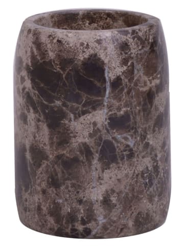 houseproud Zahnputzbecher ''Lobby'' in Grau - (H)12 x Ø 9 cm