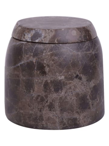 houseproud Kosmetikdose ''Lobby'' in Grau - (H)12 x Ø 12 cm