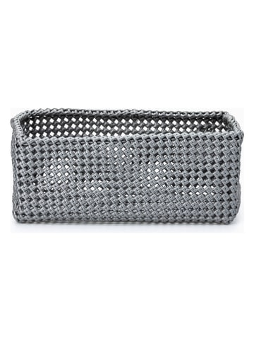 houseproud Aufbewahrungskorb ''Flex'' in Grau - (B)20 x (H)10 x (T)20 cm