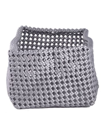 houseproud Aufbewahrungskorb ''Flex'' in Grau - (B)25 x (H)12 x (T)15 cm