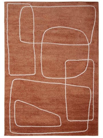 ABC Italia Tapijt "Atelier" bruinrood