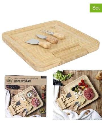 COOK CONCEPT 5tlg. Käse-Schneideset in Natur