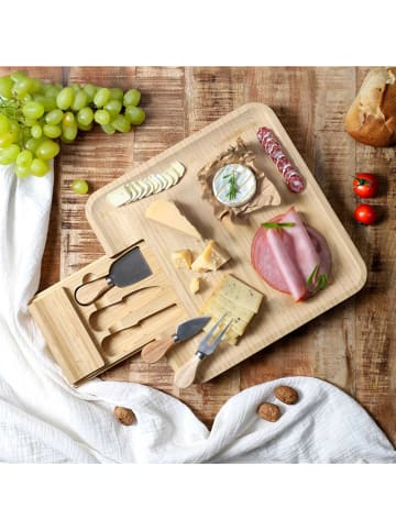 COOK CONCEPT 5-delige kaasplankset naturel