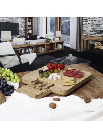 COOK CONCEPT 5-delige kaasplankset naturel