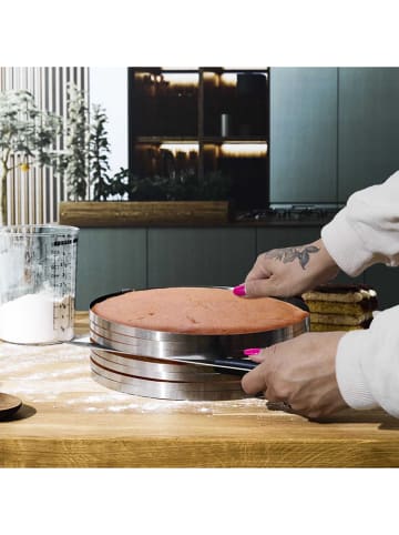 COOK CONCEPT Edelstahl-Kuchenscheider - Ø 30 cm