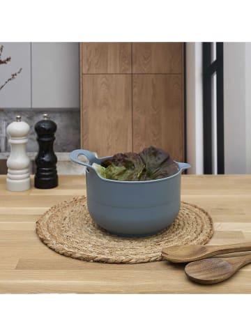 COOK CONCEPT 3er-Set: Rührschüsseln in Grau/ Blau/ Hellblau