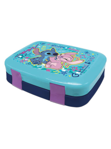 Stitch Lunchbox "Stitch" in Hellblau - (B)20 x (H)16 x (T)6 cm