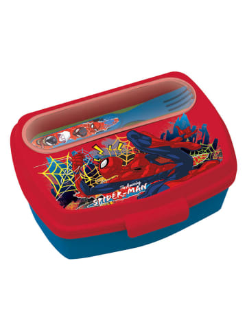 Spiderman Lunchbox "Spiderrman" in Rot - (B)17 x (H)13 x (T)6 cm