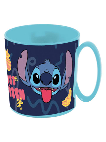 Stitch Tasse "Stitch" in Dunkelblau - 390 ml