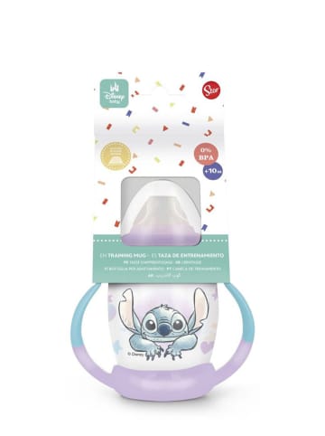 Stitch Babyflasche "Stitch" in Lila/ Hellblau - ab 10 Monaten