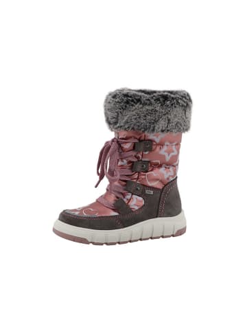 Lurchi Leren winterlaarzen "Vany" lichtroze/grijs