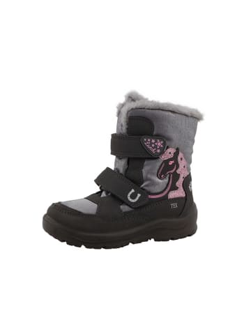 Lurchi Winterlaarzen "Kendal" zwart/grijs