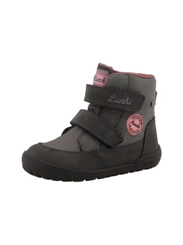 Lurchi Buty "Jimmy" w kolorze antracytowym do chodzenia na boso