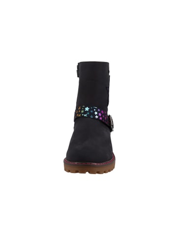 Lurchi Leder-Boots "Ella" in Dunkelblau