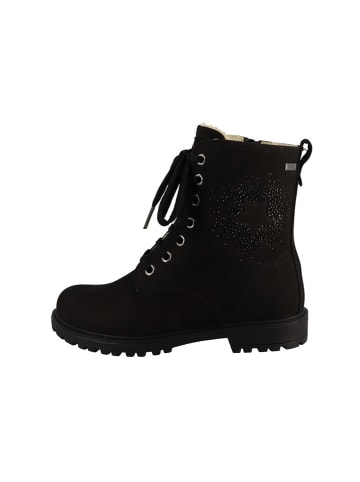 Lurchi Leder-Boots "Indira" in Schwarz