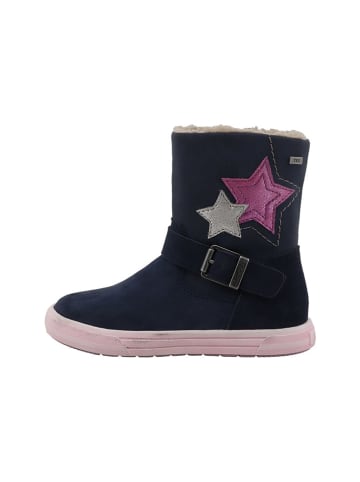 Lurchi Leder-Winterboots "Baila" in Dunkelblau