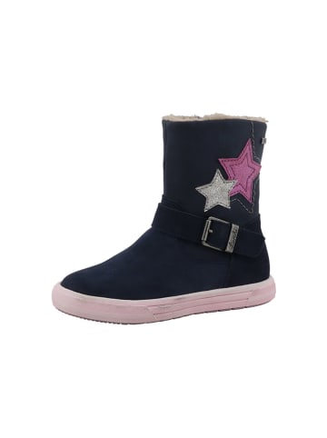 Lurchi Leren winterboots "Baila" donkerblauw