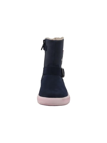 Lurchi Leren winterboots "Baila" donkerblauw