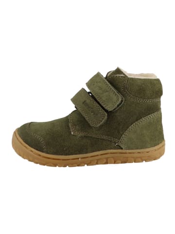 Lurchi Leder-Barfußchuhe "Nimbi" in Khaki