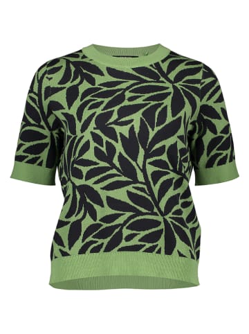 TAIFUN Trui groen/zwart