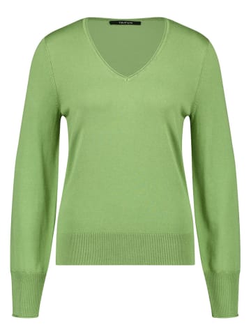 TAIFUN Pullover in Grün