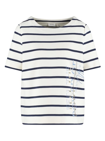 Gerry Weber Shirt in Creme/ Dunkelblau