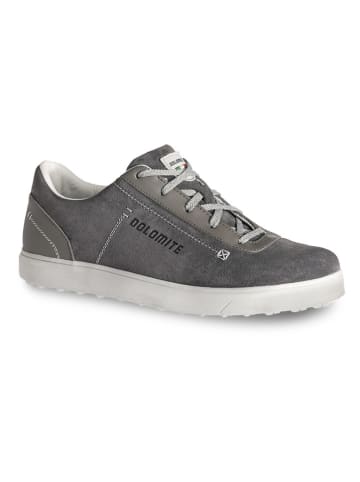 DOLOMITE Skórzane sneakersy "Sorapis" w kolorze szarym