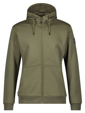DOLOMITE Sweatjacke in Khaki